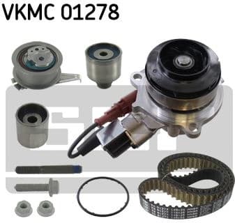 Timing belt kit with water pump VKMC 01278 - image 3