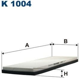 Filter, cabin air K1004