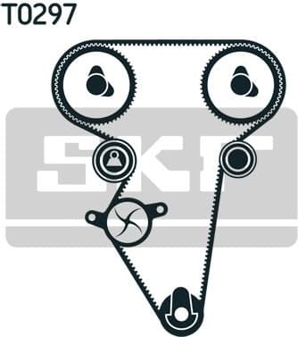 Timing belt kit VKMA90000 - image 4