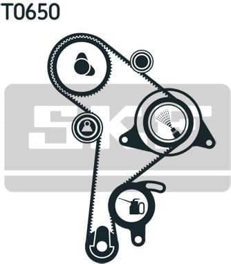 Timing belt kit VKMA01014 - image 4