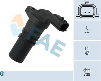Sensor, crankshaft pulse 79318