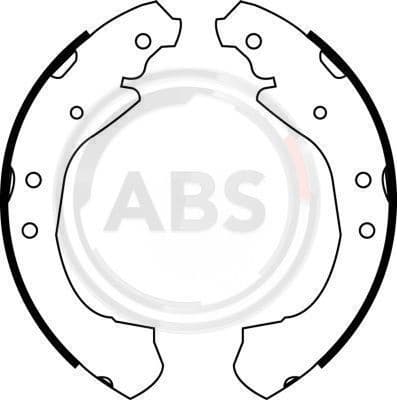 Brake Shoe Set 40675 - image 2