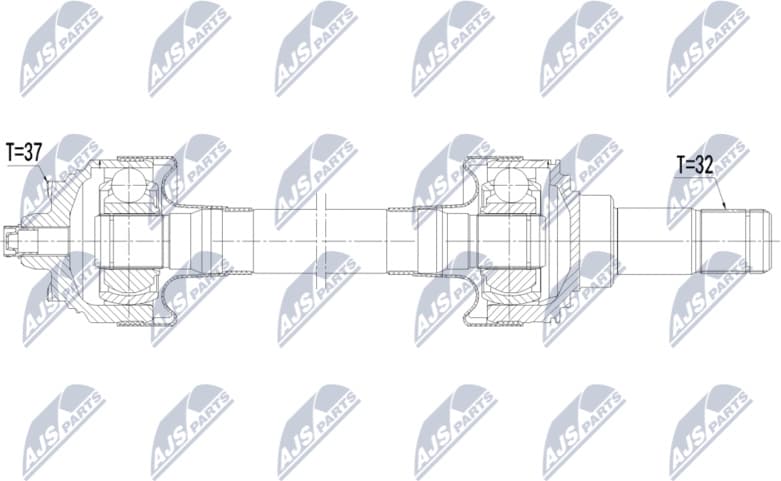 Drive Shaft NPW-BM-247