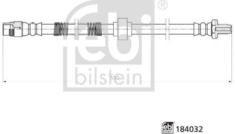 Brake Hose 184032 - image 2