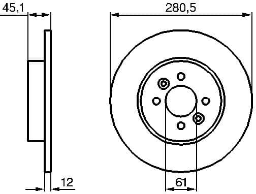 Brake Disc 0986479195 - image 6