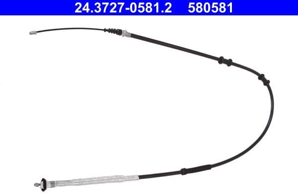 Cable Pull, parking brake 24.3727-0581.2 - image 2