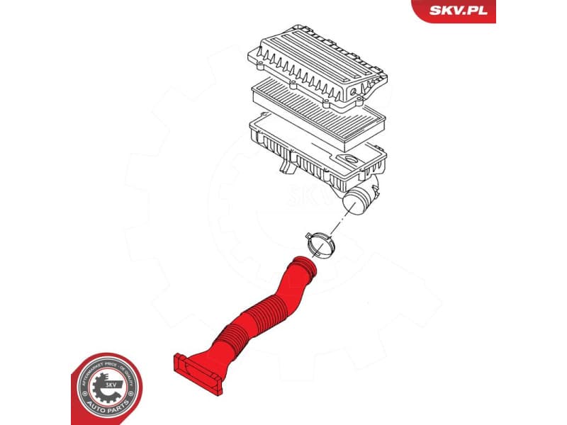 Radiator Hose 54SKV803 - image 6