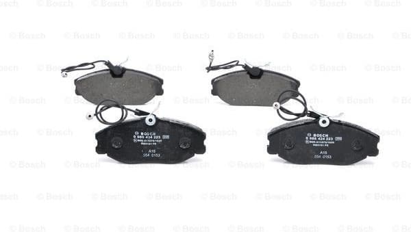 Brake Pad Set, disc brake 0986424223