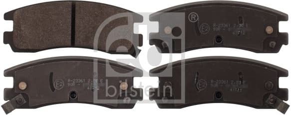 Brake Pad Set, disc brake 116154