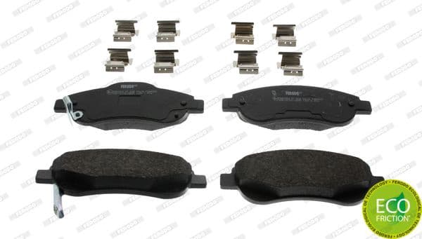 Brake pads front, Top Quality FDB4228 - image 2