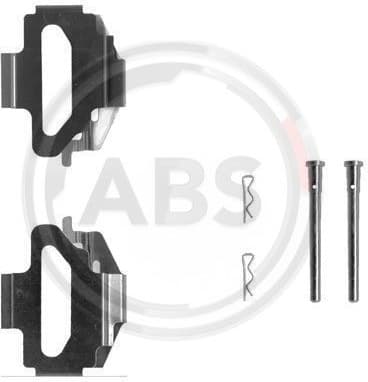 Brake pads accessory kit 1141Q