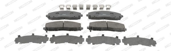 Brake pads front, Top Quality FDB4785