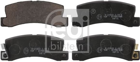 Brake Pad Set, disc brake 16743 - image 2
