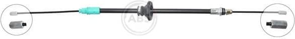 Cable Pull, parking brake K17231
