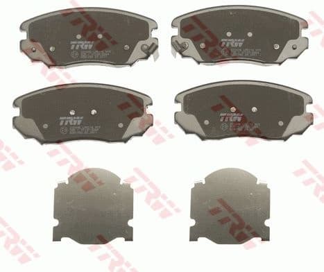 Brake pads front, Top Quality GDB1782 - image 2
