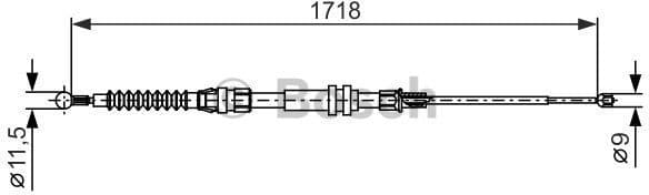 Cable Pull, parking brake 1987482378 - image 2