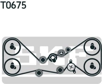 Timing belt kit VKMA98115 - image 4