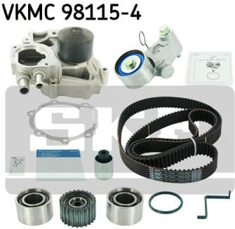 Timing belt kit with water pump VKMC 98115-4 - image 3