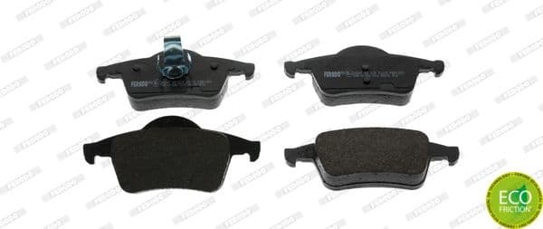 Brake pads rear, Top Quality FDB1383 - image 2