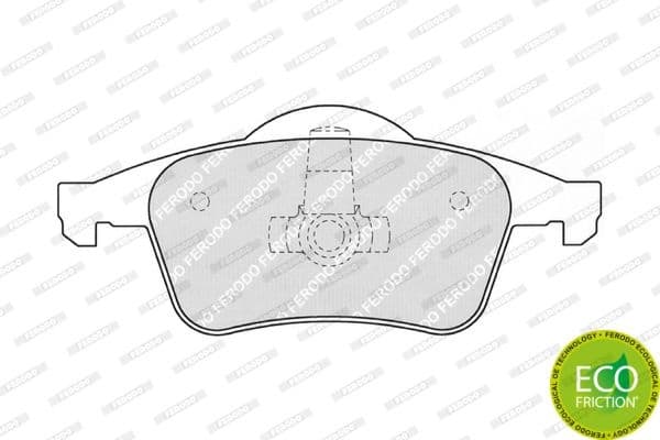 Brake pads rear, Top Quality FDB1383 - image 3