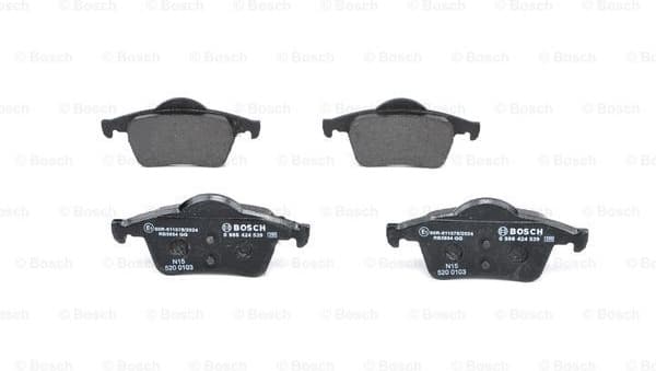 Brake Pad Set, disc brake 0986424539 - image 3