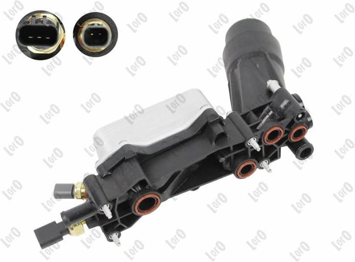 Oil Cooler, engine oil LORO 100-01-044 - image 2