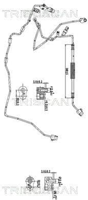 High/Low-pressure Line, air conditioning 9010 29017