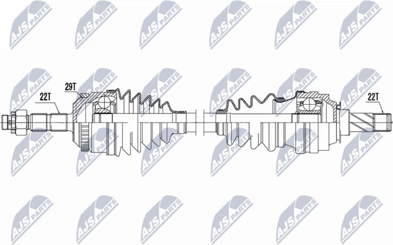 Drive Shaft NPW-PL-158