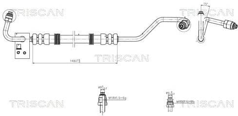 Hydraulic Hose, steering 8516 29044