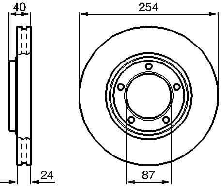Brake Disc 0986478663 - image 2