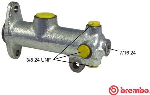 Brake Master Cylinder ESSENTIAL LINE M 68 053