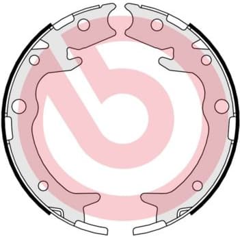 Brake Shoe Set, parking brake ESSENTIAL LINE S 28 516