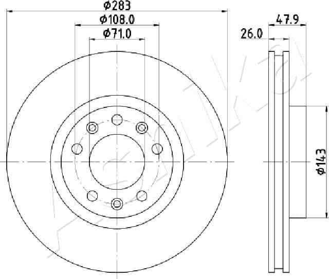 Brake Disc 60-00-0637