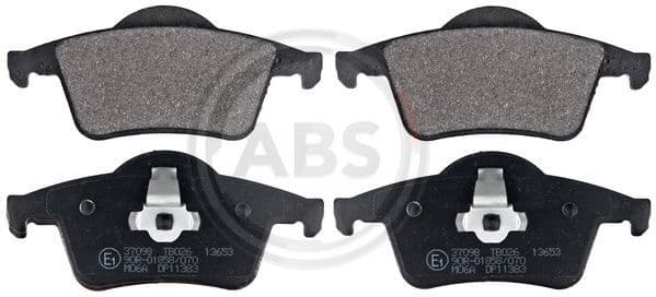 Brake Pad Set, disc brake 37098
