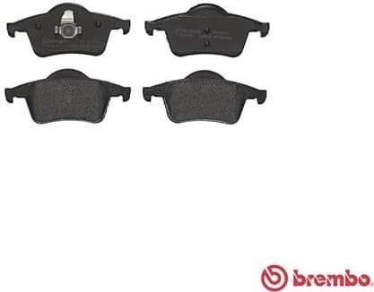 Brake pads rear, Top Quality P86014 - image 2