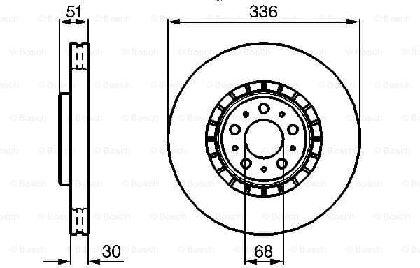 Brake Disc 0986479202 - image 5