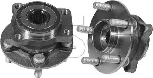Bearing wheel 9327039
