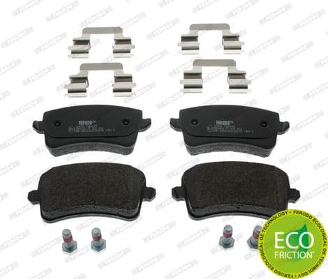 Brake pads rear, Top Quality FDB4190