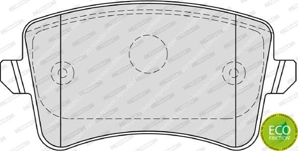 Brake pads rear, Top Quality FDB4190 - image 2