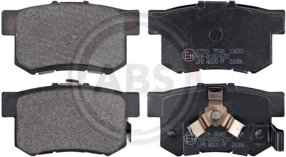 Brake Pad Set, disc brake 37510