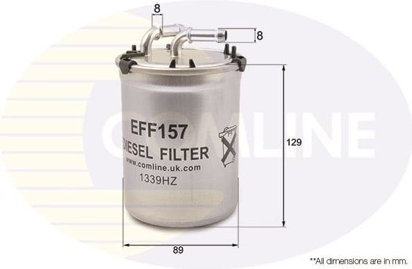 Filter diesel fuel EFF157 - image 2