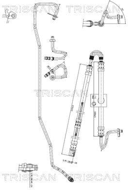 Hydraulic Hose, steering 8516 16048