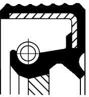 Shaft Seal, manual transmission 49122015