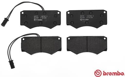 Brake Pad Set, disc brake PRIME LINE P A6 005 - image 2