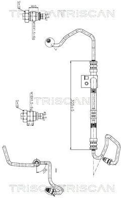 Hydraulic Hose, steering 8516 24003