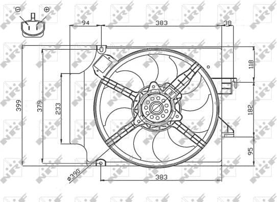 Fan, engine cooling 47748 - image 5