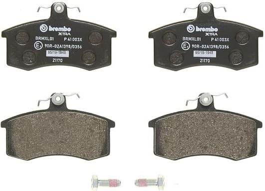 Brake Pad Set, disc brake XTRA LINE P 41 003X - image 2