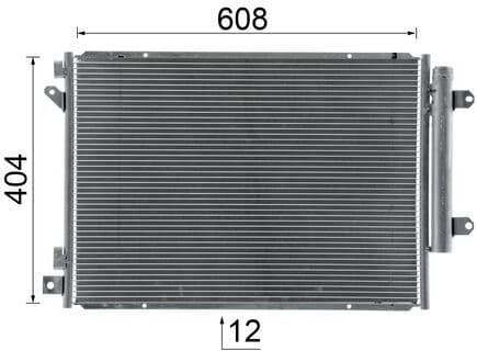 Condenser, air conditioning BEHR AC1025000S - image 10