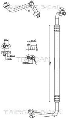 High/Low-pressure Line, air conditioning 9010 29026