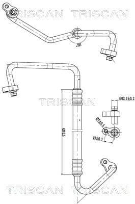 High/Low-pressure Line, air conditioning 9010 43001